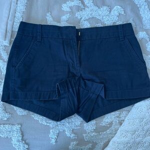 J. Crew Dark Blue Chino Shorts